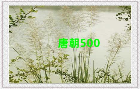 唐朝500